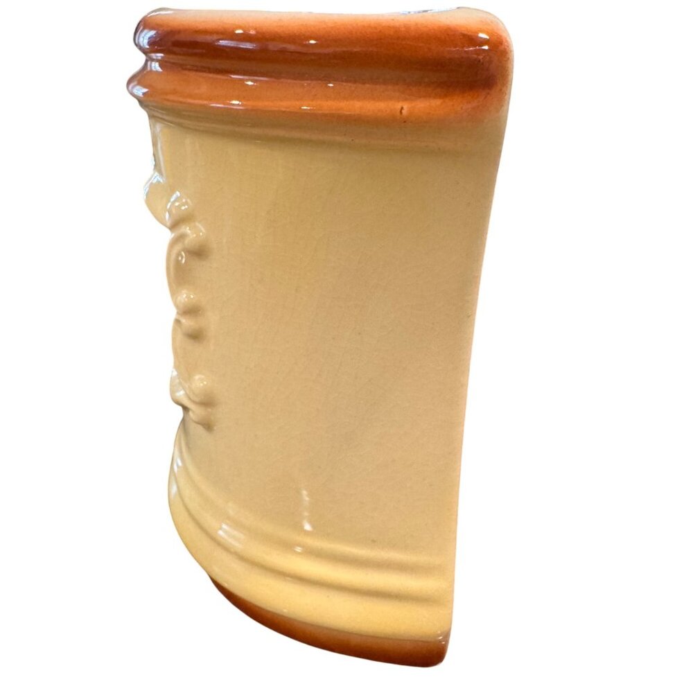 Royal Copley Wall Pocket Salt Box Farm House Decor Salt Server Vintage Farmhouse - Picture 8 of 10